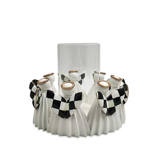 Farmhouse Angel Candle Holder Mackenzie Childs