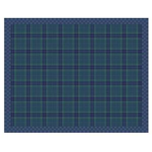 Peacock Tartan Rug – 7’11» x 10′