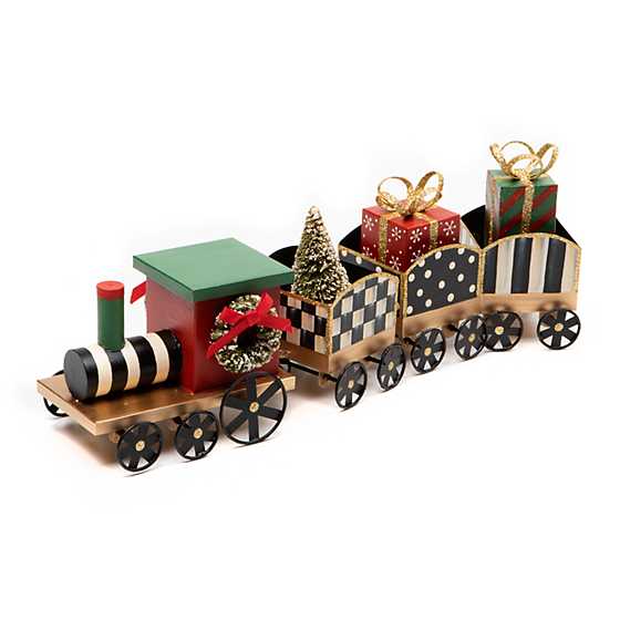 Toyland Tin Train - Mackenzie-Childs